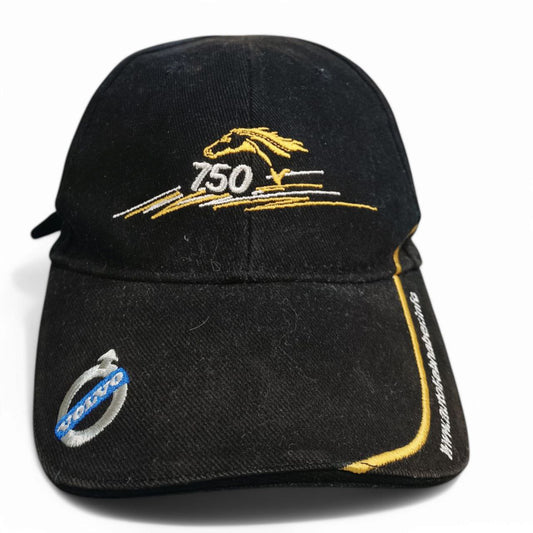 Volvo Cappello Logo Cucito Vintage Baseball Cap Unisex (Regolabile)