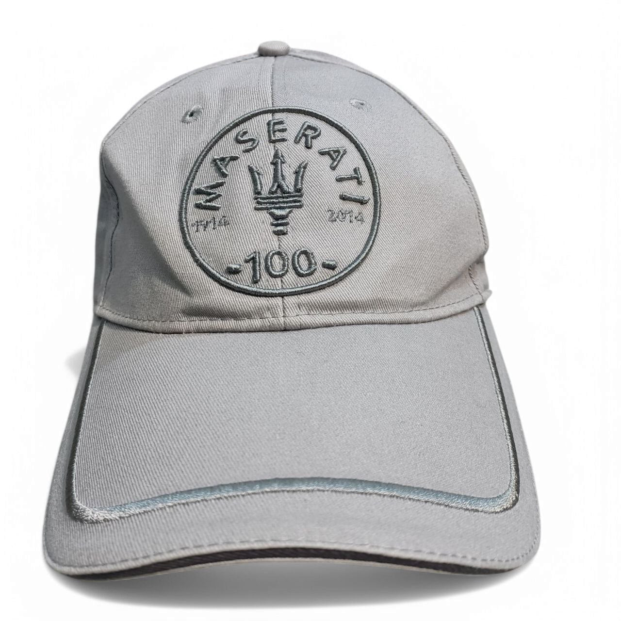 Maserati Cappello Logo Cucito Big Logo Vintage Baseball Cap Unisex (Regolabile)