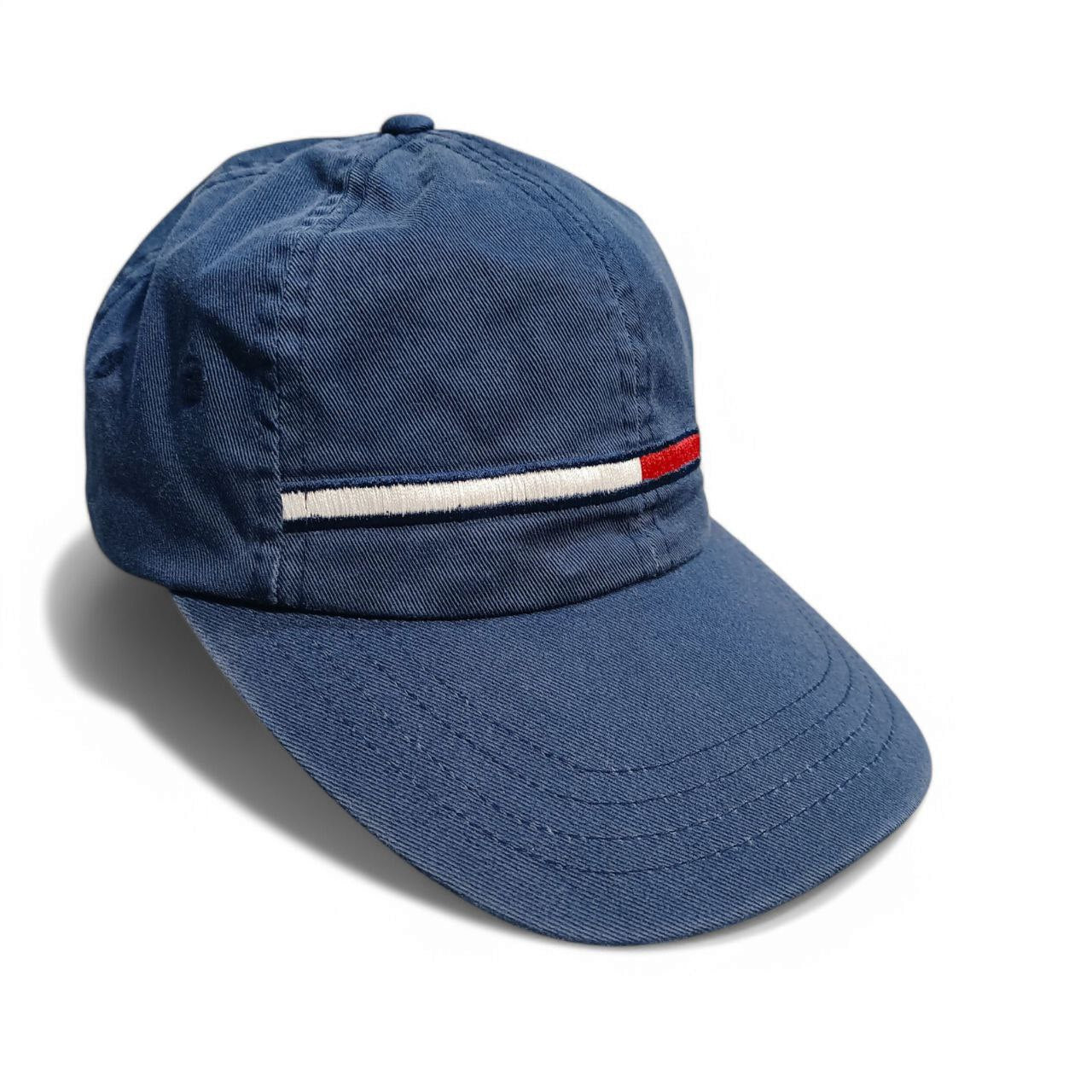 Tommy Hilfiger Cappello Logo Cucito Big Logo Vintage Baseball Cap Unisex (Regolabile)