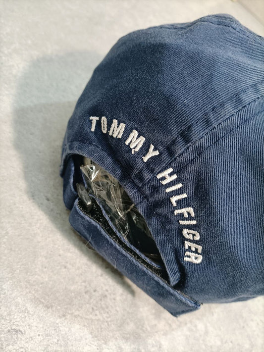 Tommy Hilfiger Cappello Logo Cucito Big Logo Vintage Baseball Cap Unisex (Regolabile)