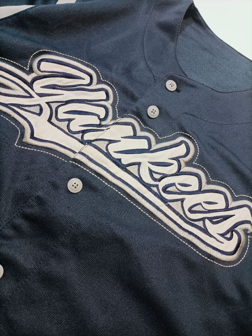 Genuine Merchandise Casacca Yankees 2008 Jersey Vintage Uomo ( L )