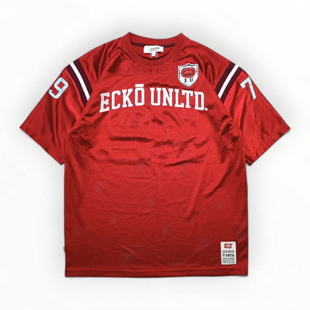 Ecko Unltd Casacca Vintage Jersey Big Logo USA Uomo (L)