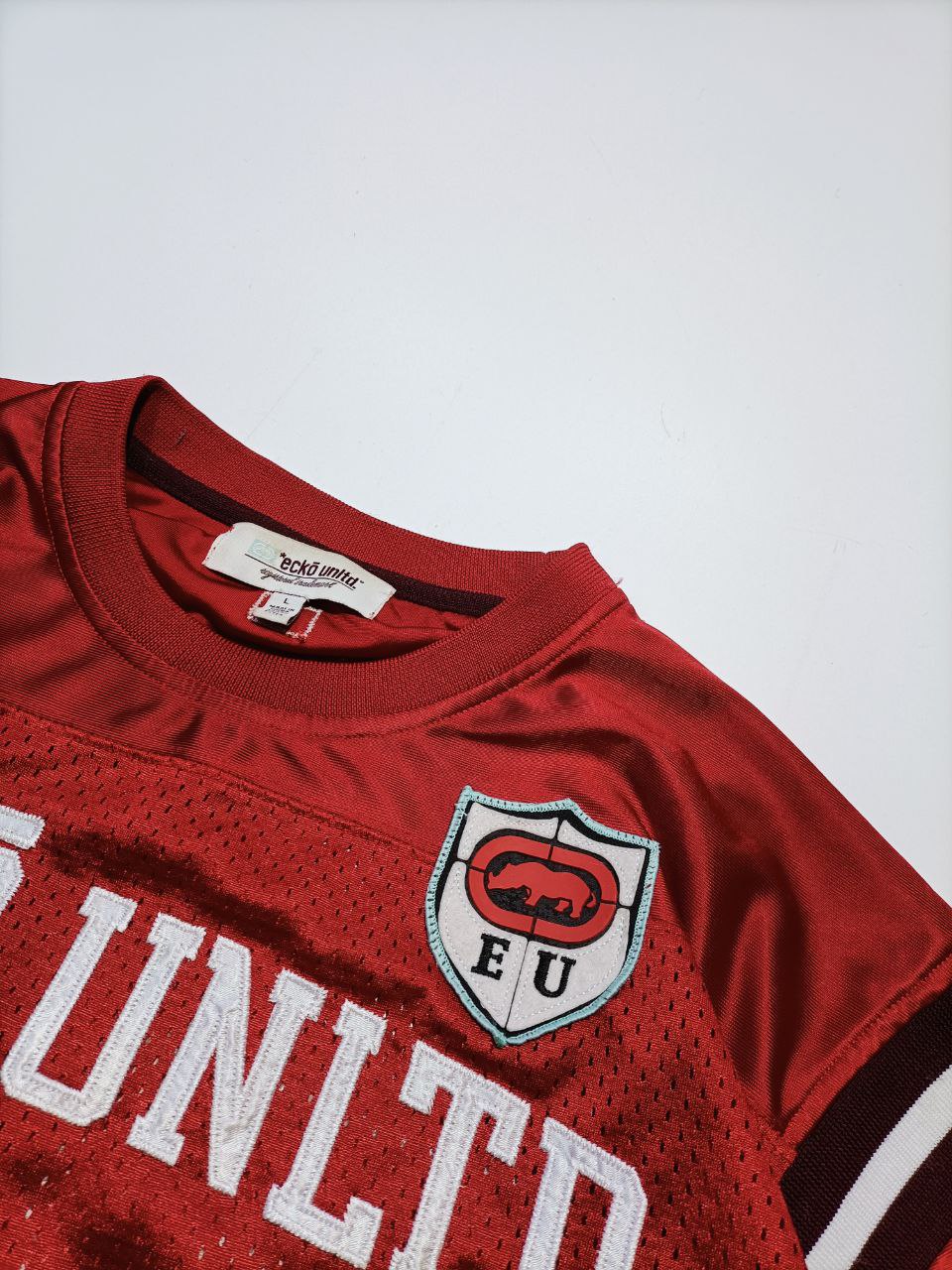 Ecko Unltd Casacca Vintage Jersey Big Logo USA Uomo (L)
