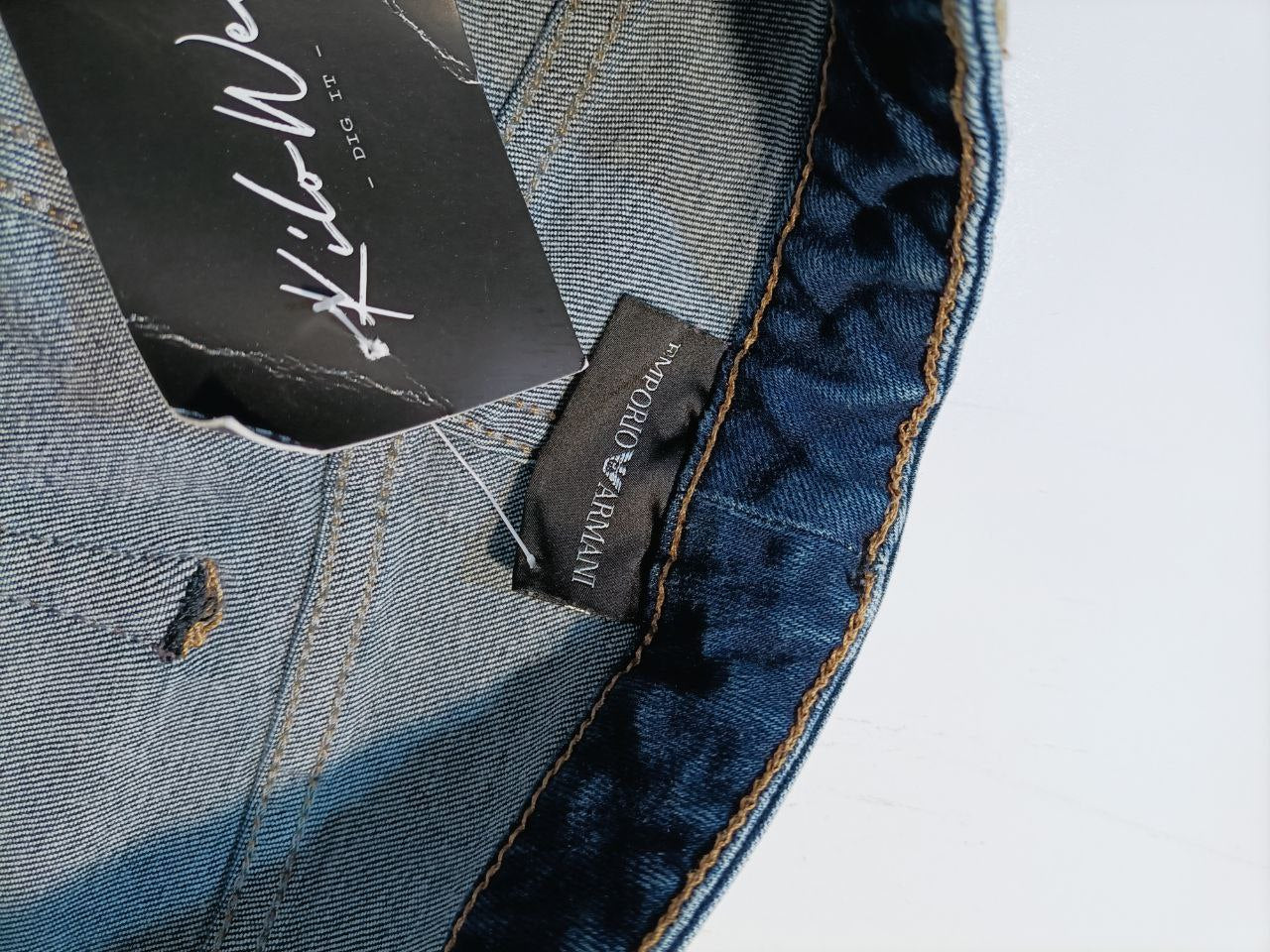Emporio Armani Jeans Vintage Denim Uomo ( 42 IT )