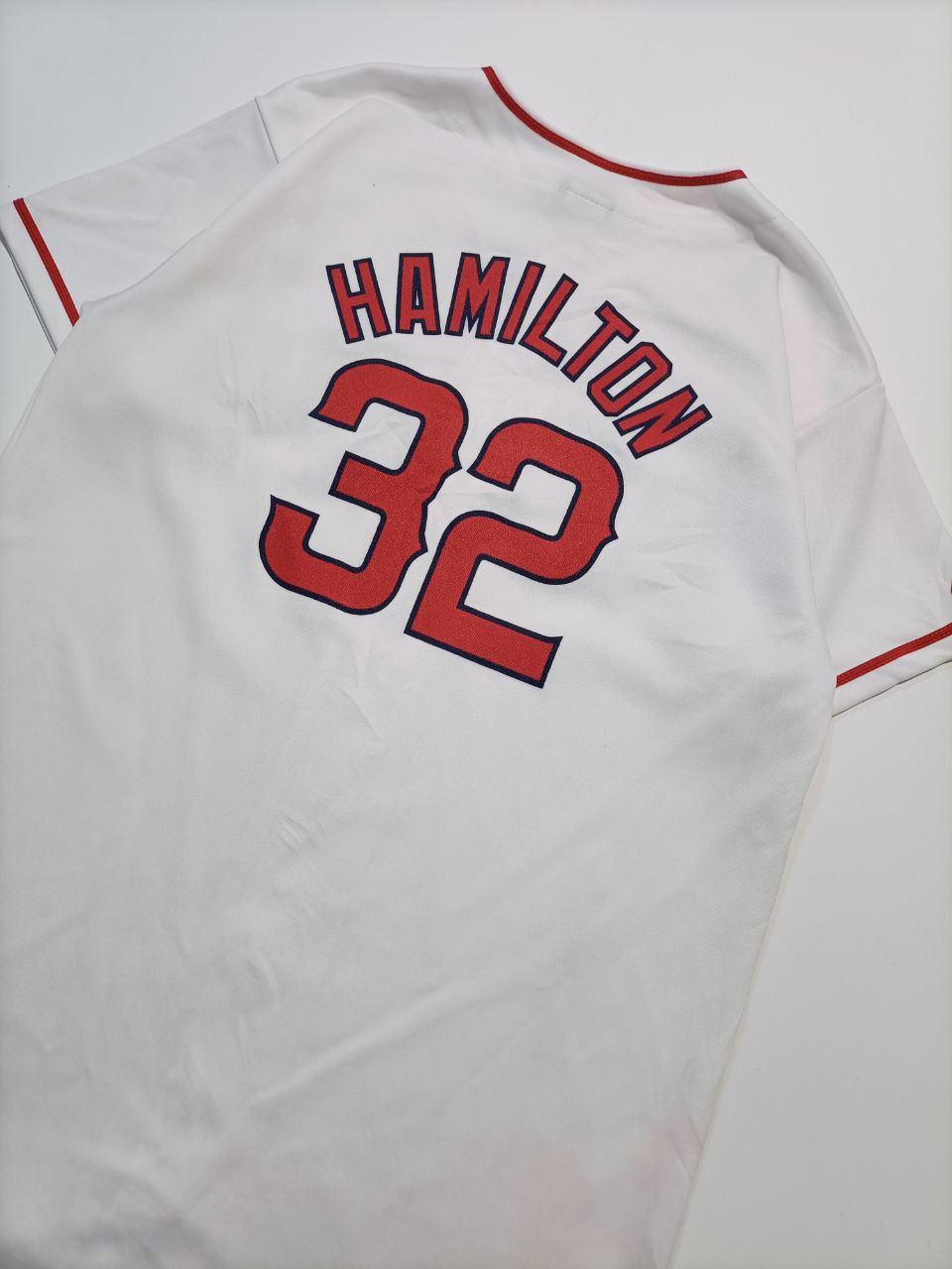 Majestic Casacca Angels Jersey USA Uomo / Donna ( XL - M )