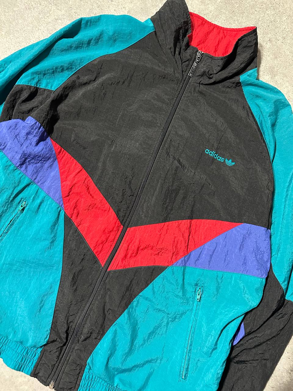 Adidas Track-Top Vintage USA anni 80 Uomo/Donna (L/XL)