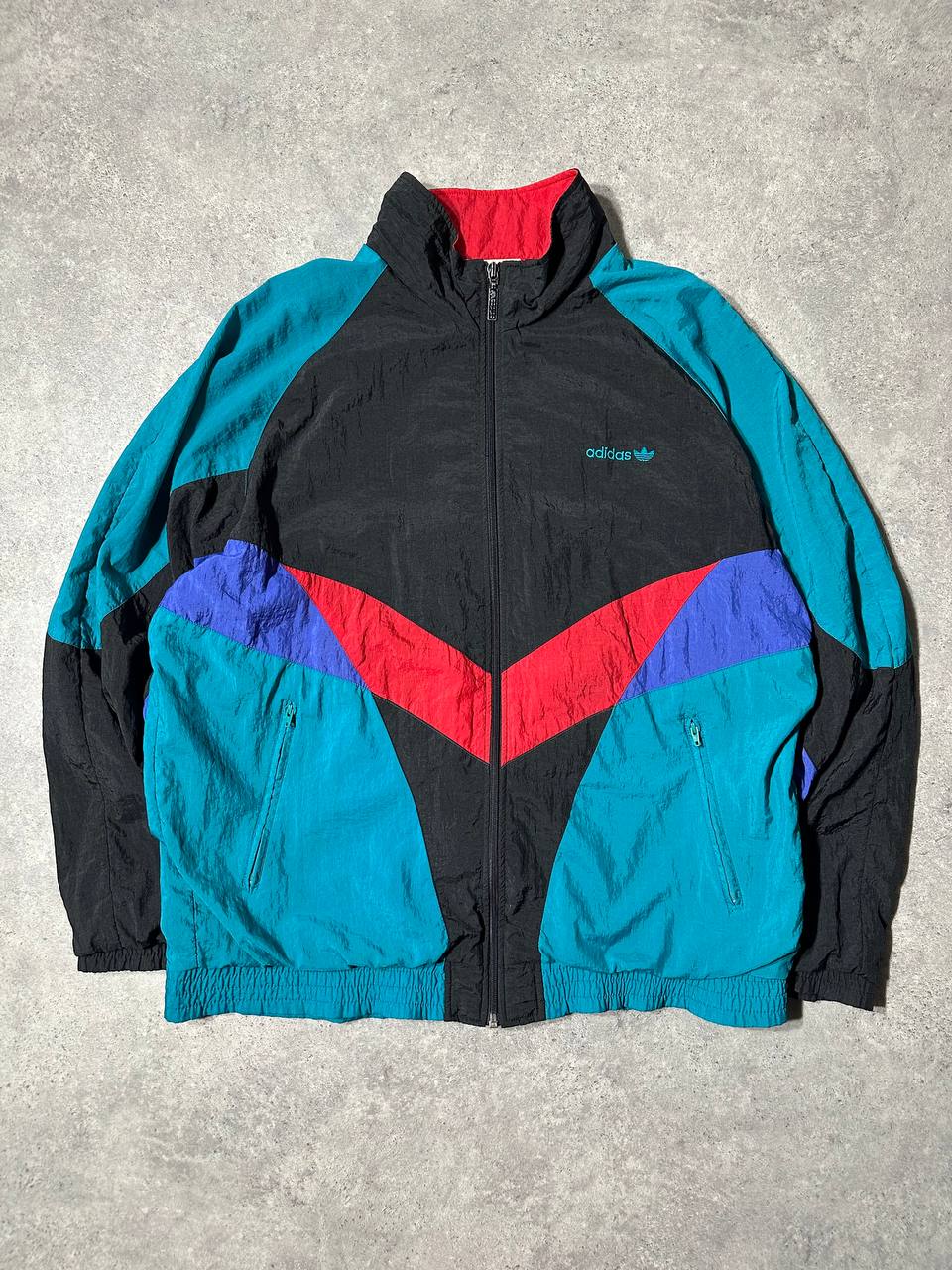 Adidas Track-Top Vintage USA anni 80 Uomo/Donna (L/XL)