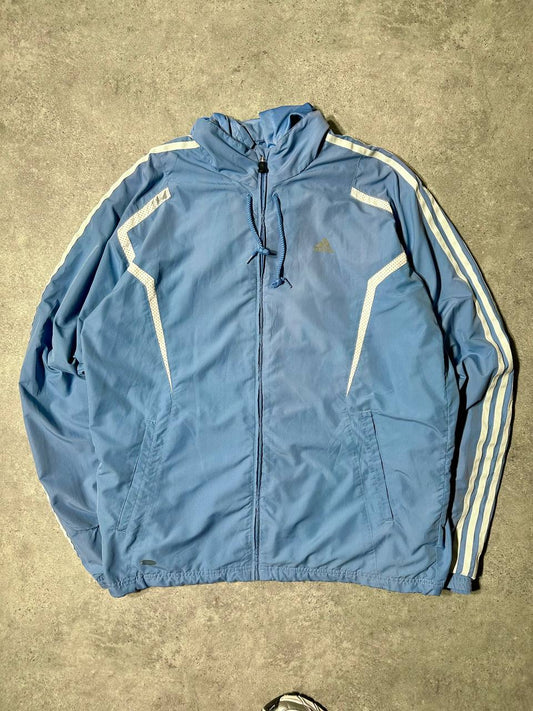 Adidas Track-Top con Cappuccio Vintage Uomo/Donna (L)