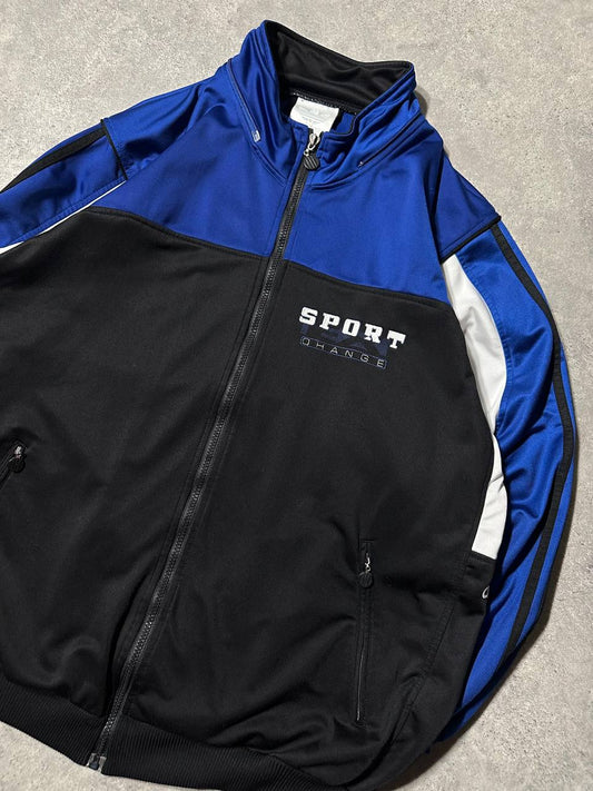 Adidas Track-Top Vintage anni 90 USA Big Logo Uomo (L)