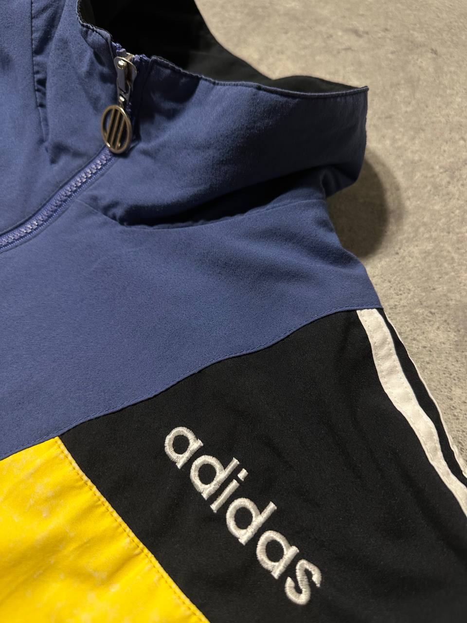 Adidas Track-Top Vintage Felpata anni 80 Uomo (L/XL)