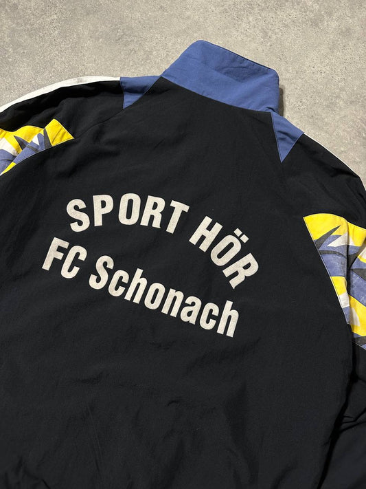 Adidas Track-Top Vintage Felpata anni 80 Uomo (L/XL)