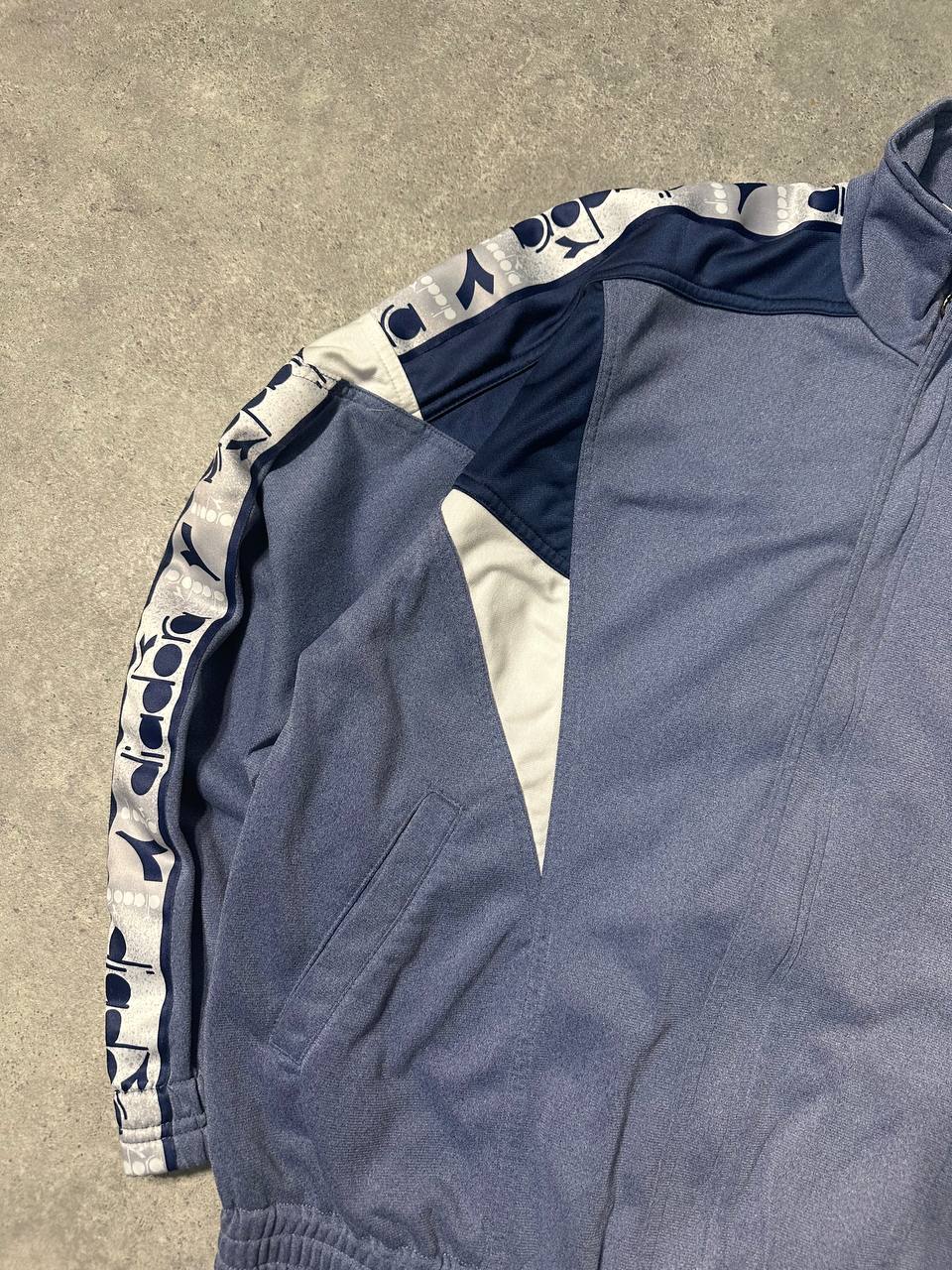 Diadora Track-Top Vintage Logo Cucito Uomo/Donna (M/L)