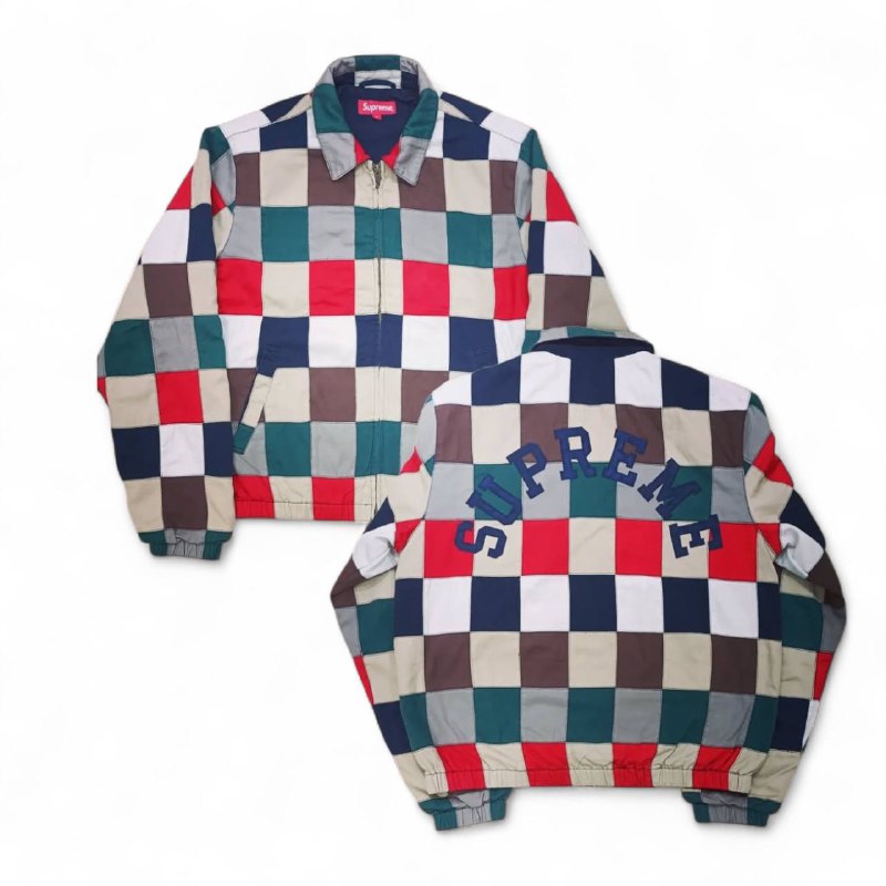 Supreme Giacca Patchwork Harrington Multicolor Uomo/Donna (S)