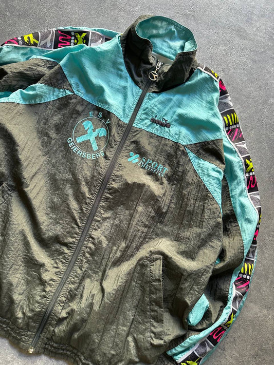 Diadora Track-Top Vintage Logo Cucito Uomo/Donna (L)