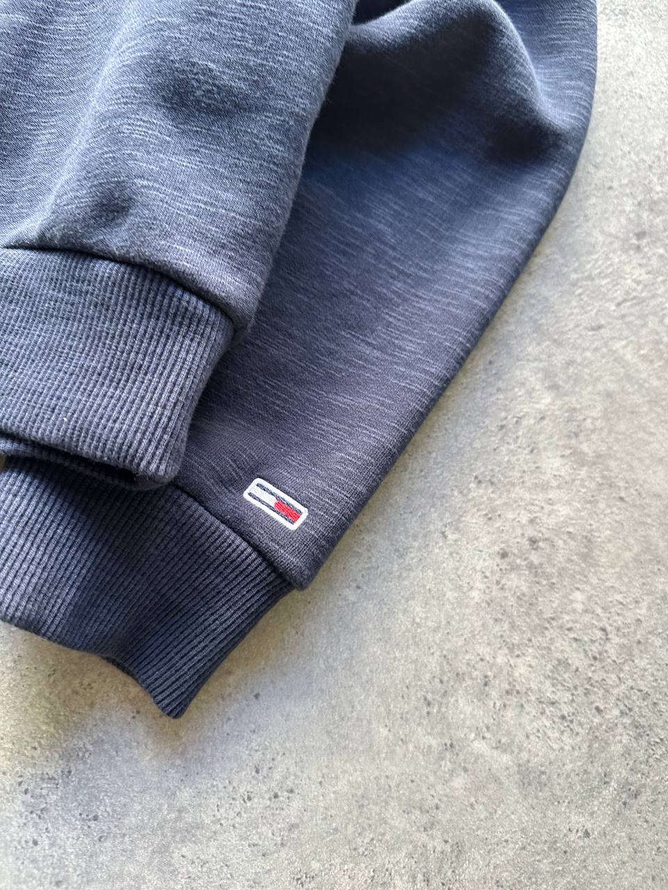 Tommy Jeans Felpa Crop Sweatshirt Big Logo Donna (L)