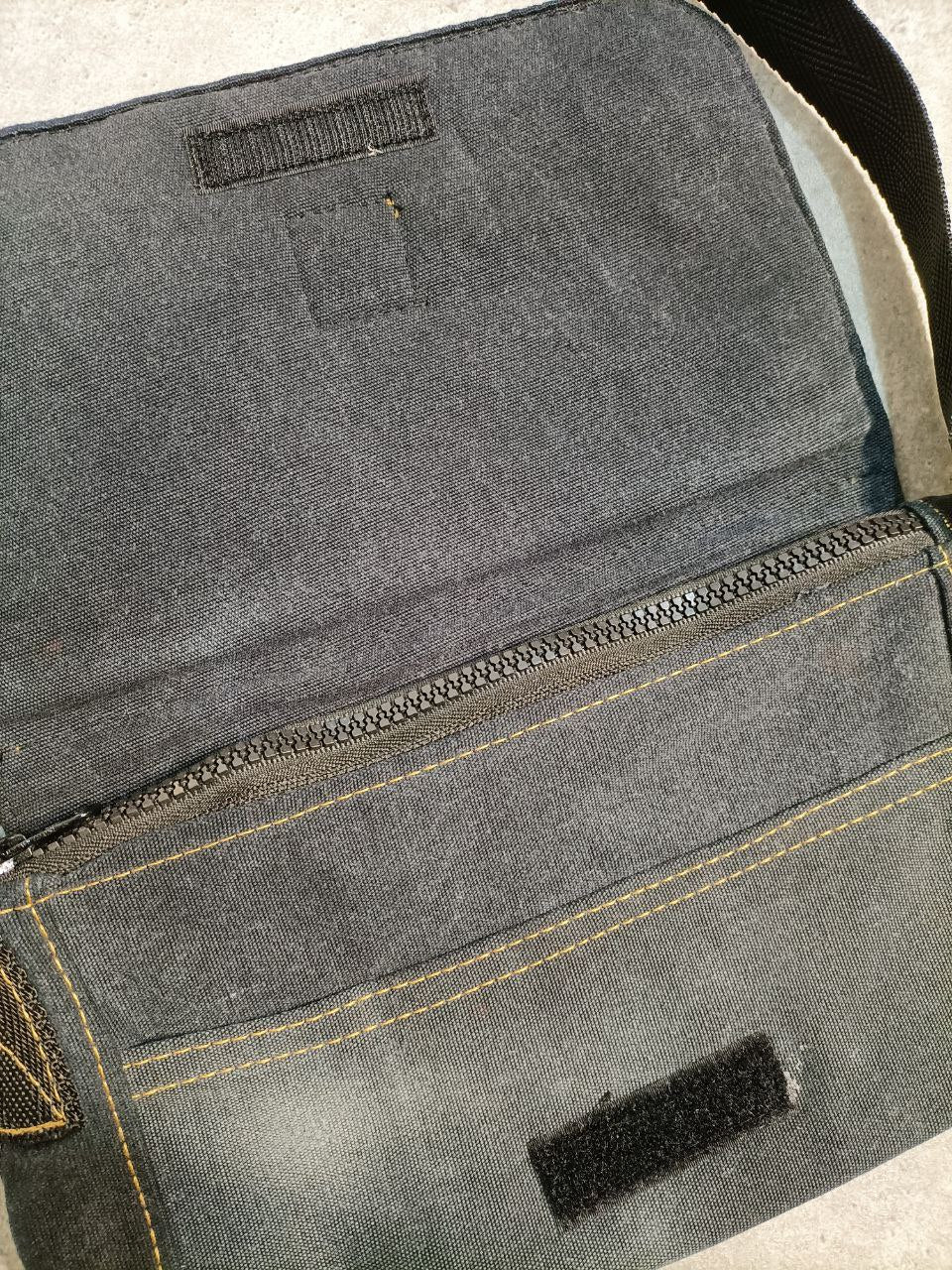 Only For Visionary People Borsa a Tracolla Carhartt Denim Custom Uomo/Donna (Regolabile)
