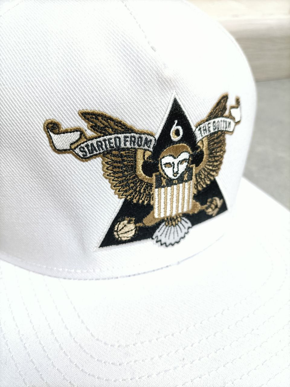 Cayler & Sons Cappello Snapback Big Logo Cucito Uomo (Regolabile)