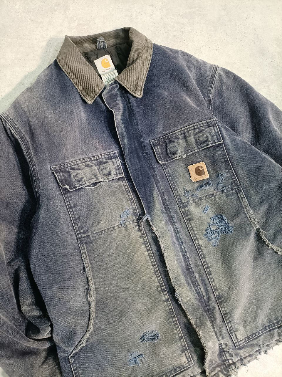 Carhartt Vintage Detroit Jacket Workwear USA Rare Uomo (L)