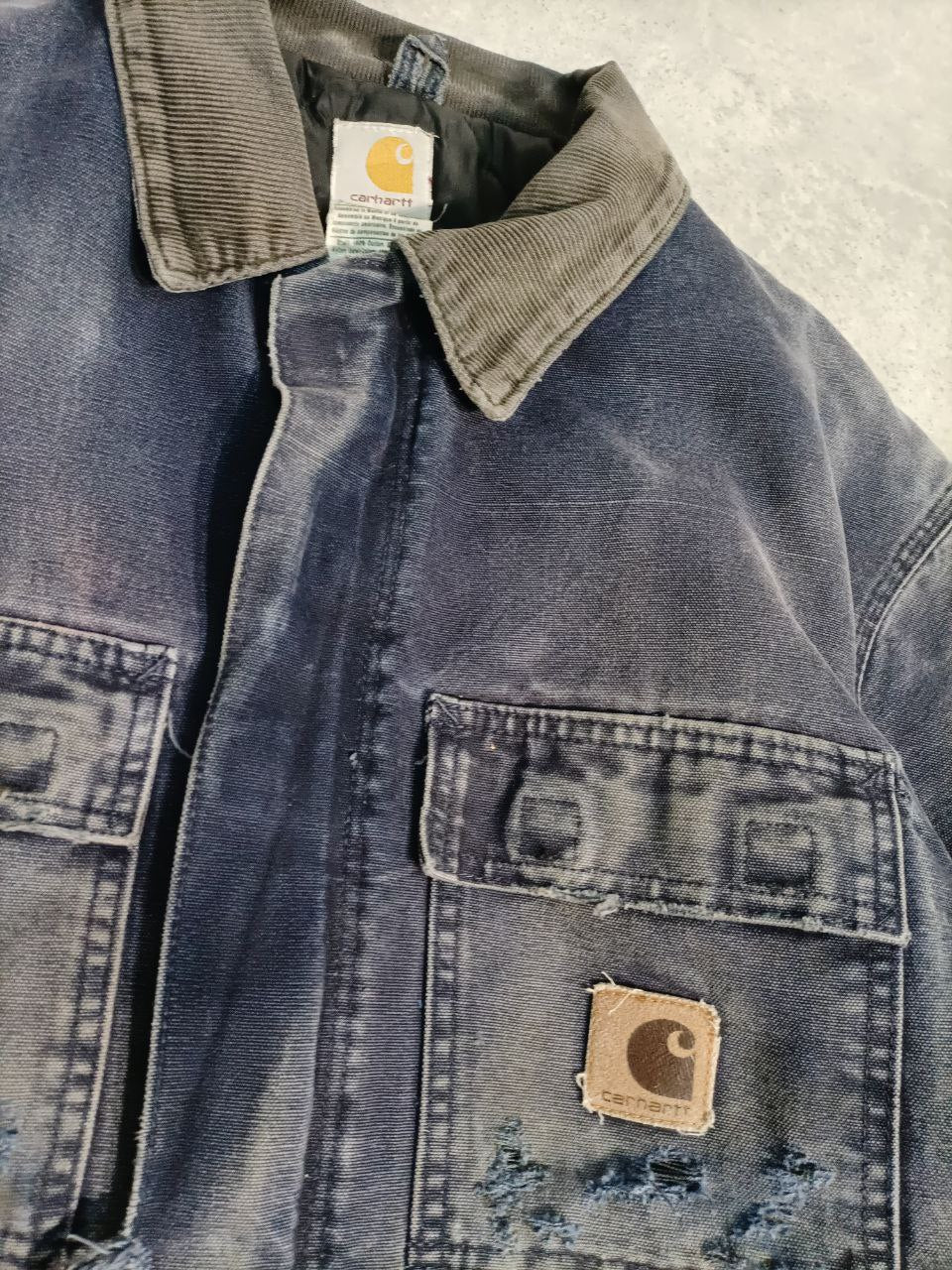 Carhartt Vintage Detroit Jacket Workwear USA Rare Uomo (L)