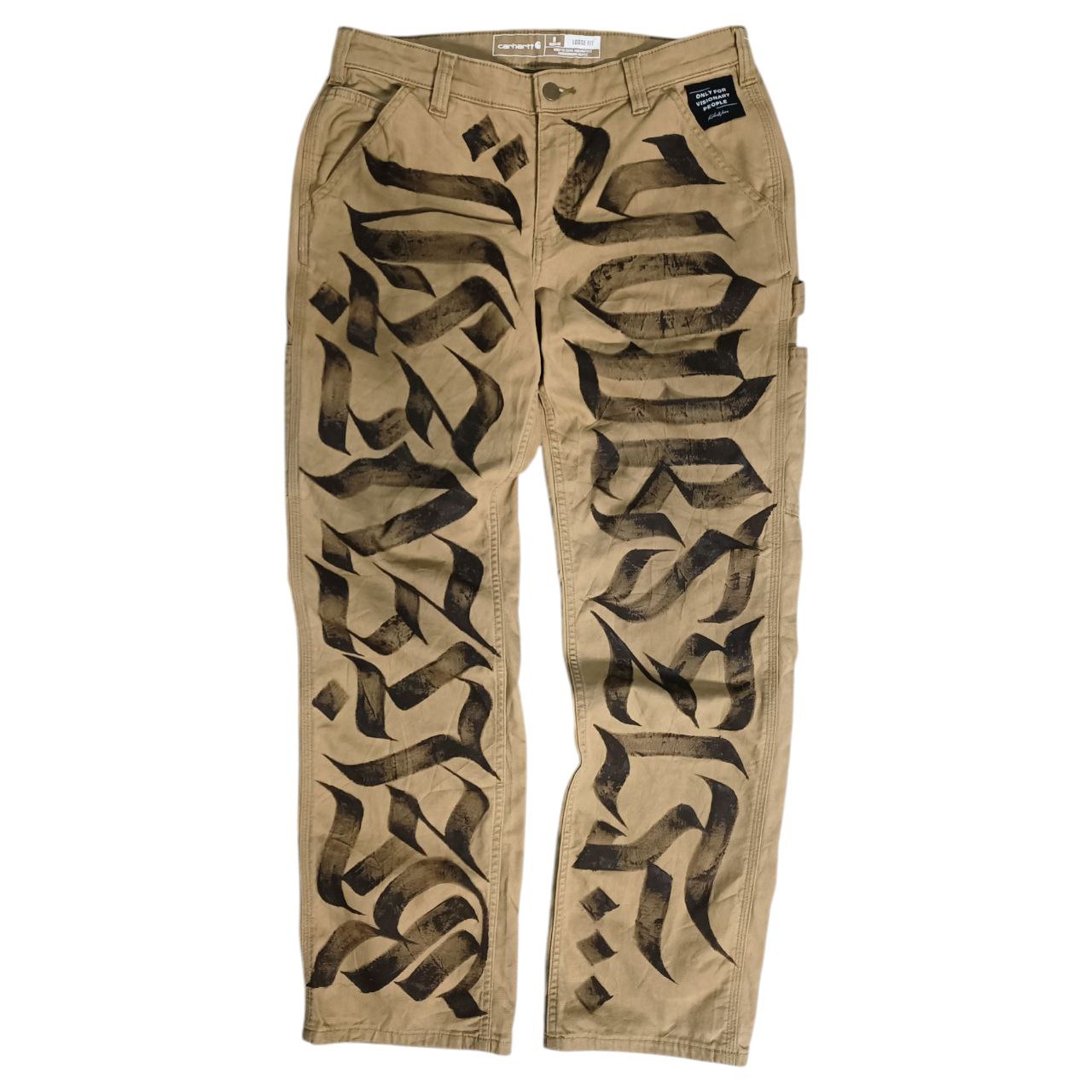 Only For Visionary People Pantalone Custom Carhartt Carpenter USA Uomo (46 IT)