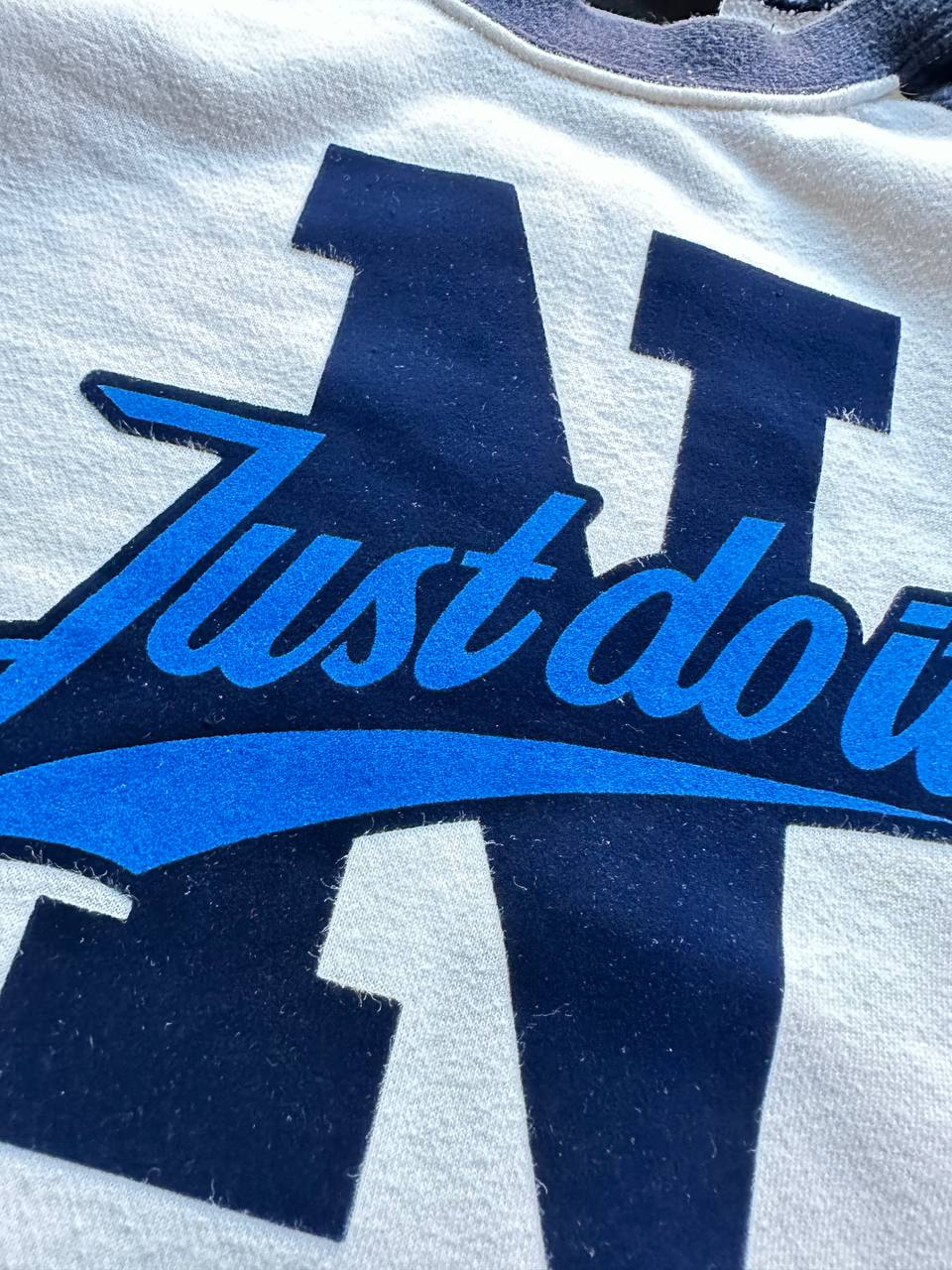 Nike Just Do It Sweatshirt Big Logo Uomo (XL Boy)