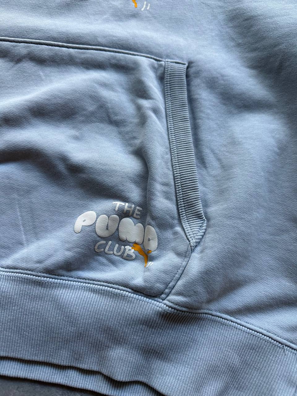 Puma Felpa con Cappuccio Logo Stampato Hoodie Uomo/Donna (L)