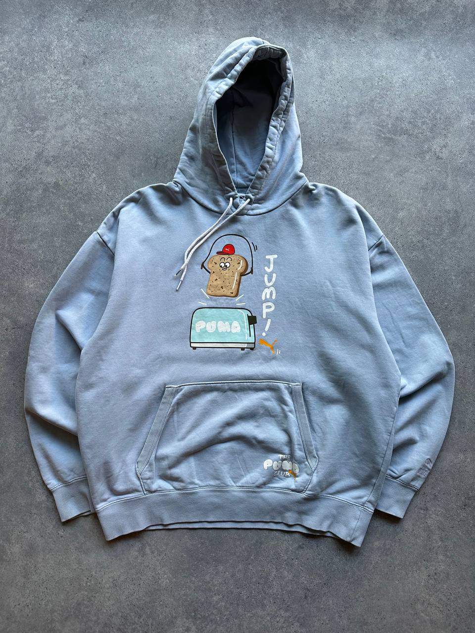 Puma Felpa con Cappuccio Logo Stampato Hoodie Uomo/Donna (L)