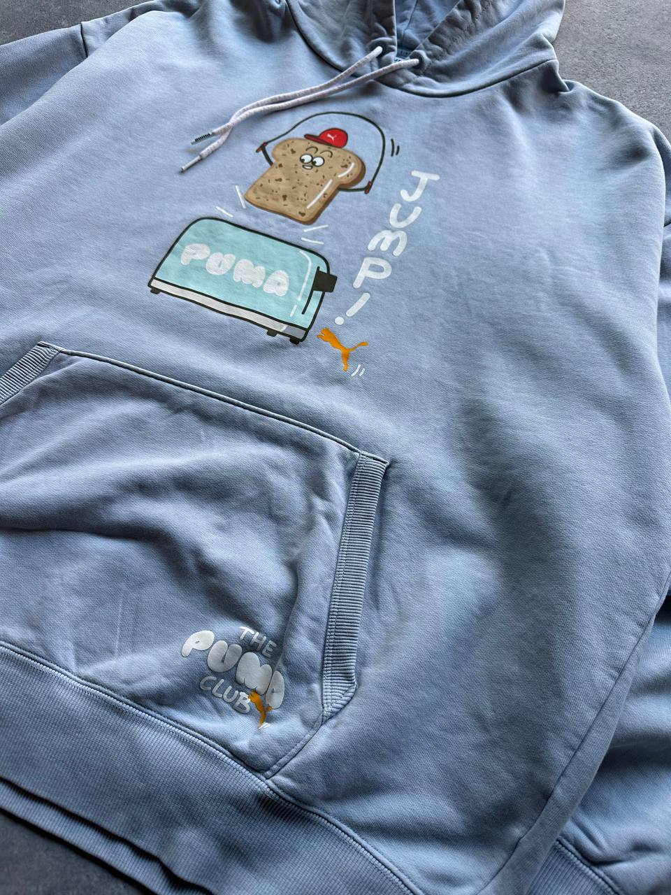 Puma Felpa con Cappuccio Logo Stampato Hoodie Uomo/Donna (L)