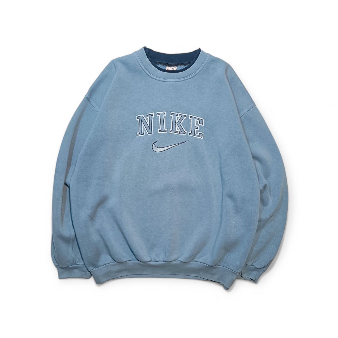 Nike Felpa Girocollo Big Logo Vintage Hoodie '90 Uomo (2XL)