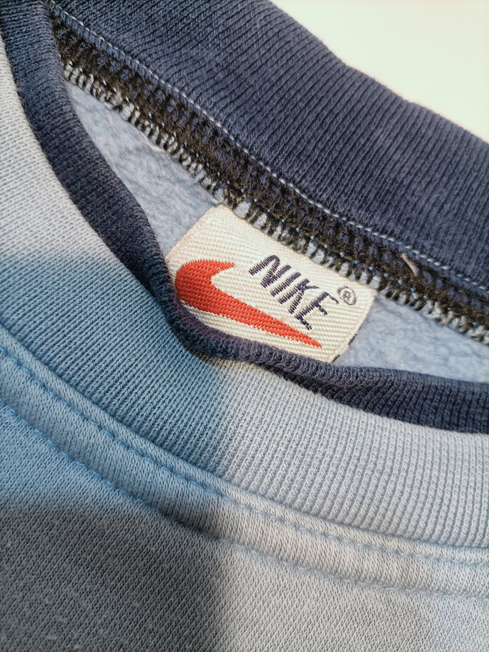 Nike Felpa Girocollo Big Logo Vintage Hoodie '90 Uomo (2XL)