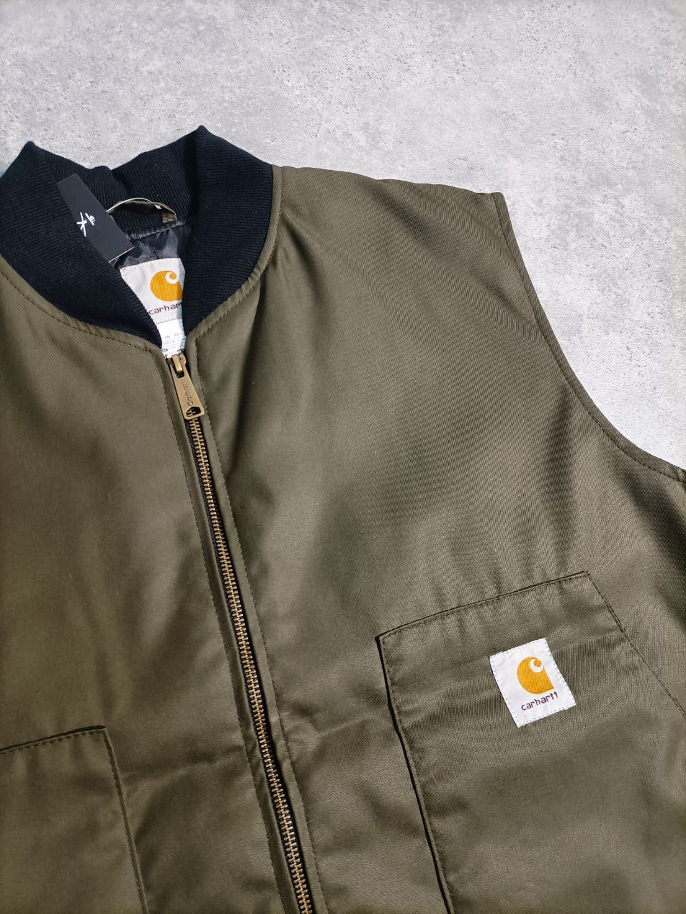 Carhartt UFCW Upcycling Rework Smanicato USA Workwear Uomo (L)