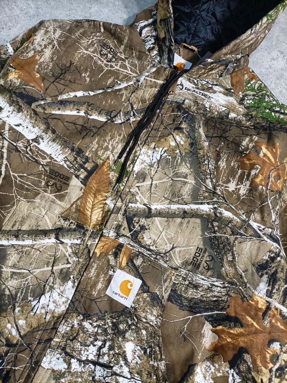 Carhartt UFCW Rework Upciclyng Jacket Active Realtree USA Uomo (XL)