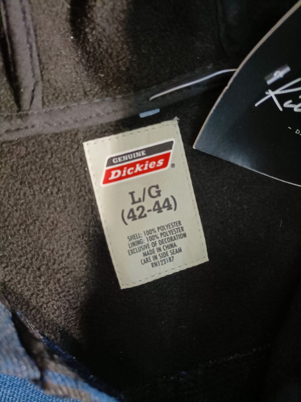 Dickies Geniune Giacca Con Cappuccio USA Jacket Uomo (L)