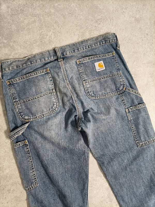 Carhartt Jeans Carpenter Denim Vintage USA Uomo/Donna (42 IT)
