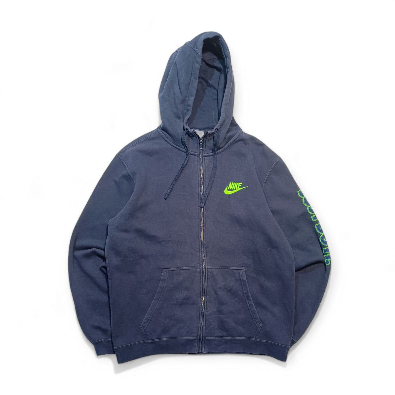 Nike Felpa con Cappuccio e Zip Vintage Hoodie Uomo (L)
