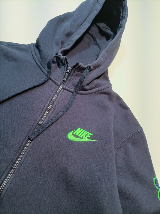 Nike Felpa con Cappuccio e Zip Vintage Hoodie Uomo (L)