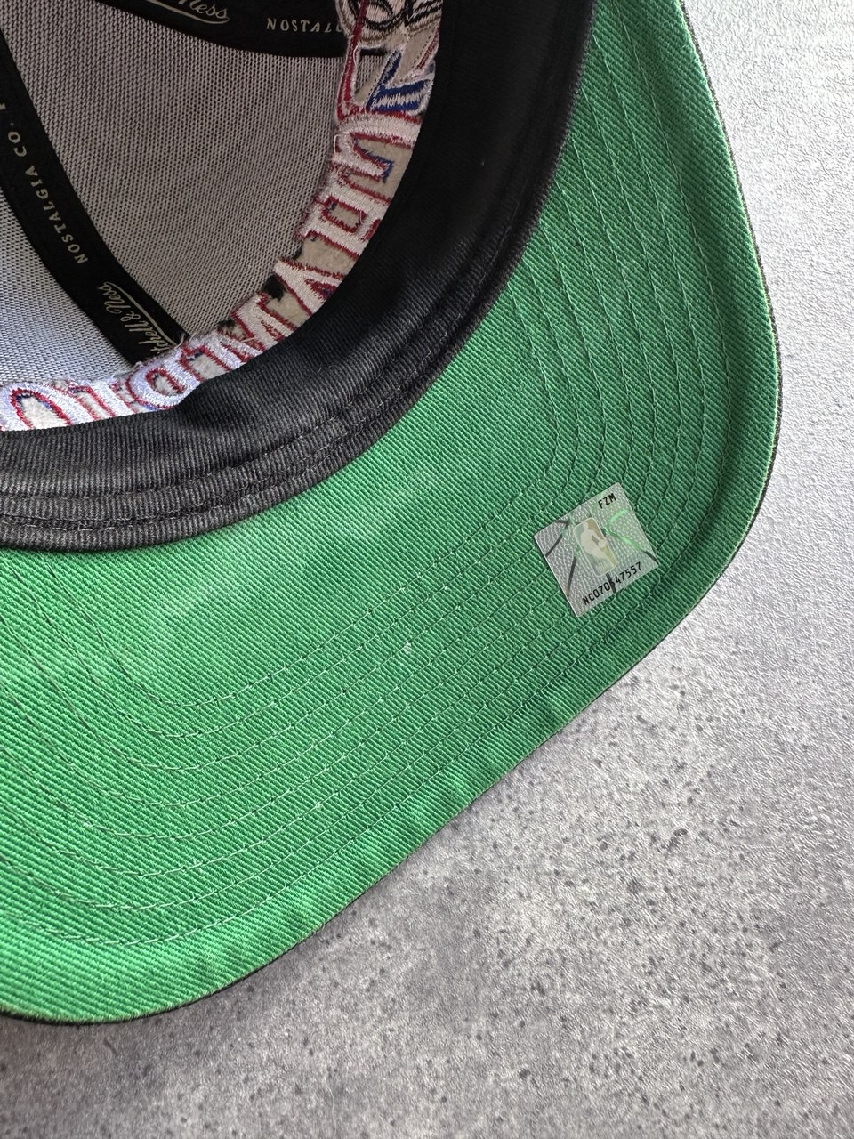 Mitchell & Ness Cappello NBA Chicago Bulls '97 Champion Vintage Hat Uomo/Donna (Regolabile)