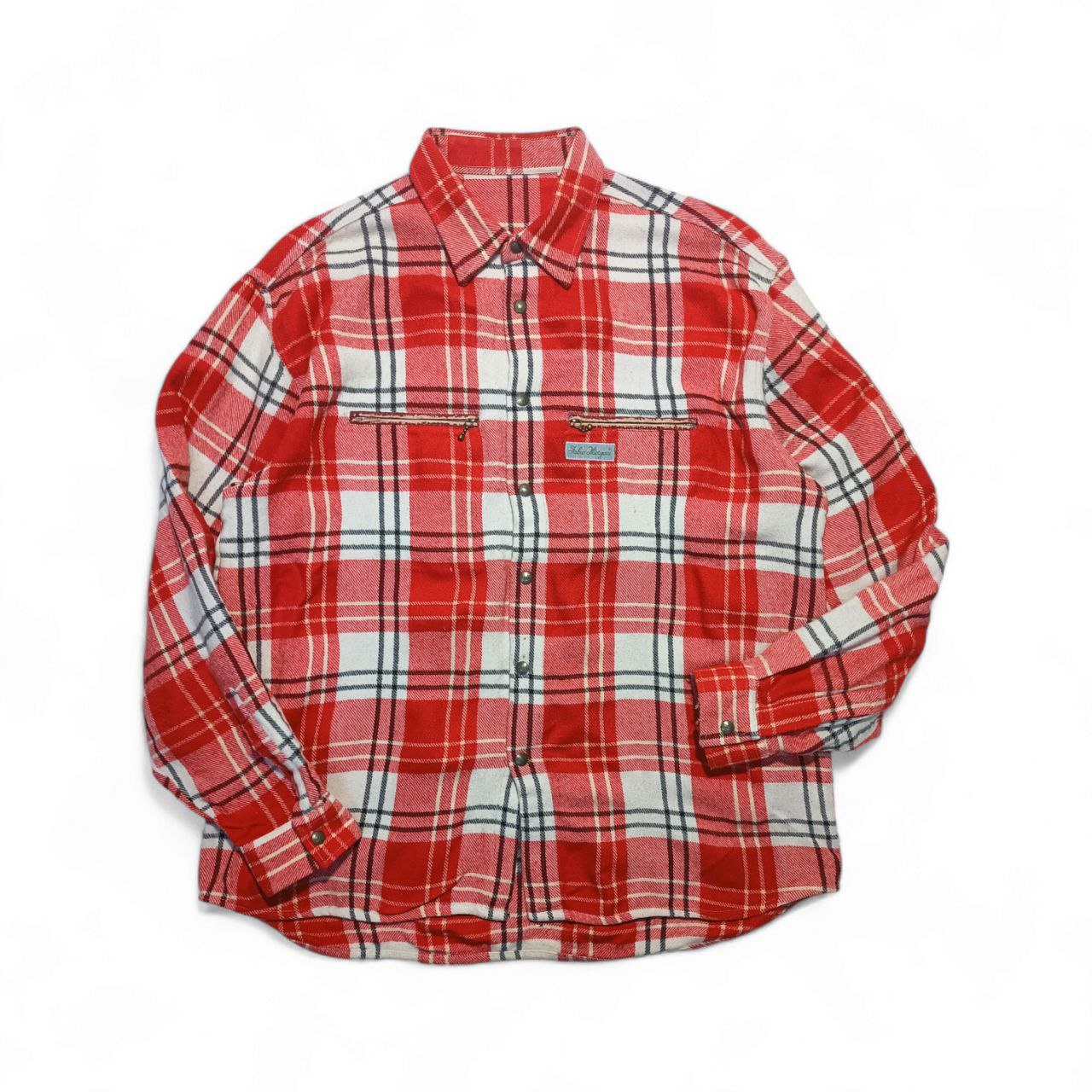 Camicia a Quadri Invernale Vintage Uomo ( L )