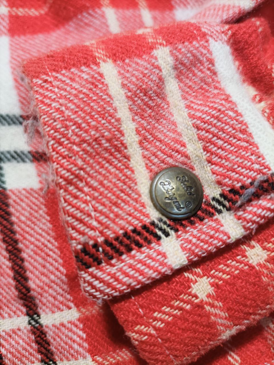Camicia a Quadri Invernale Vintage Uomo ( L )