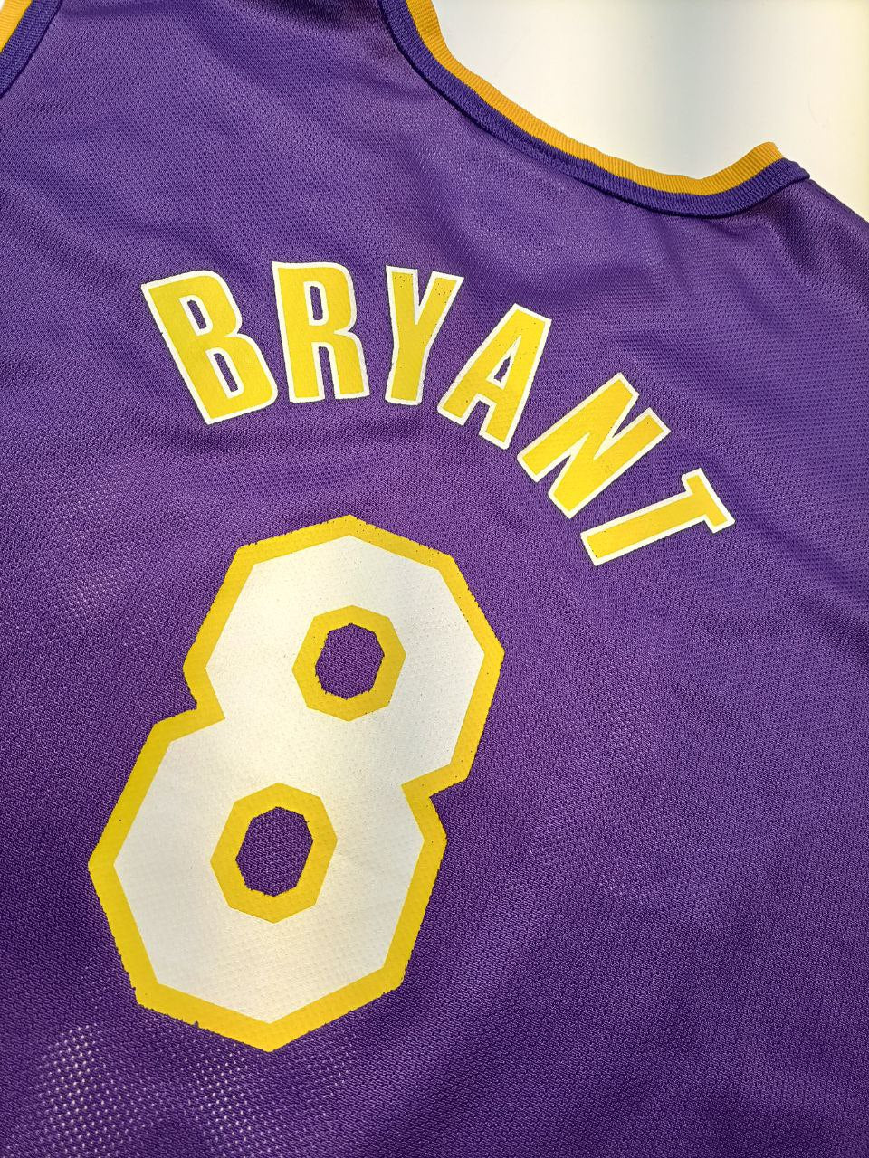 Champion Canotta Basket Bryant 8 Lakers Vintage Uomo / Donna (M/L)