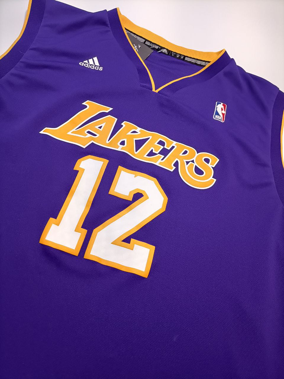 Adidas Canotta Basket NBA Lakers 12 Howard Vintage Uomo/Donna ( L )