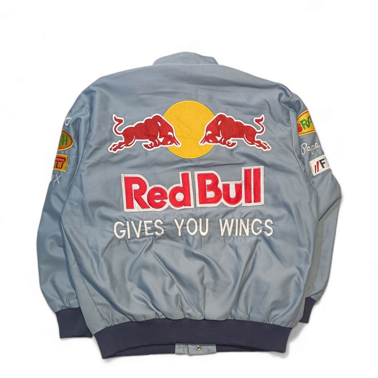 Racing Jacket Rework RedBull Nascar Jh Design Uomo/Donna ( XL )