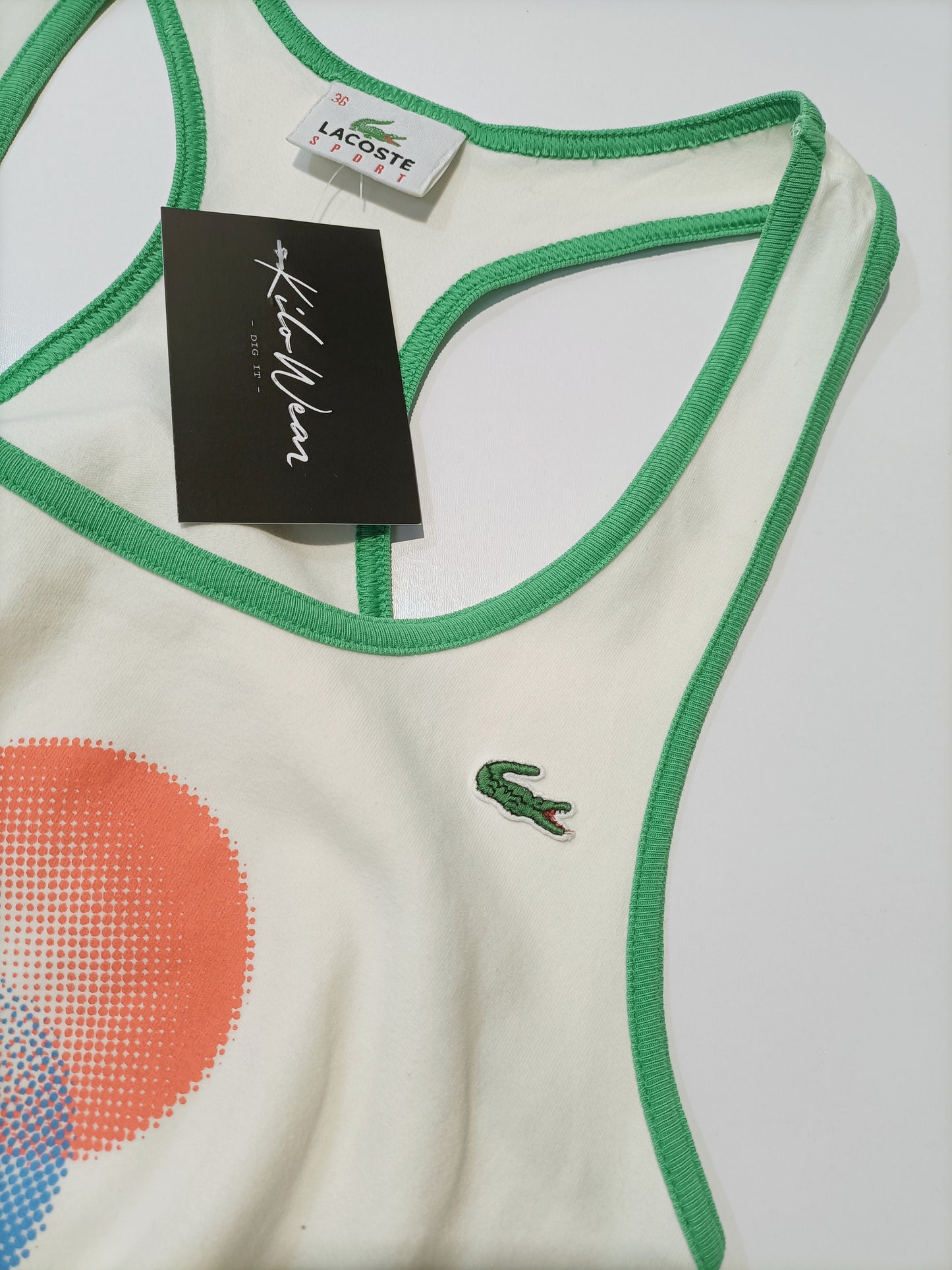 Lacoste Sport Completo Donna Anni 90 Vintage (S)