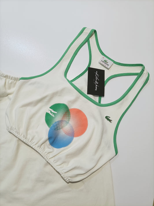 Lacoste Sport Completo Donna Anni 90 Vintage (S)
