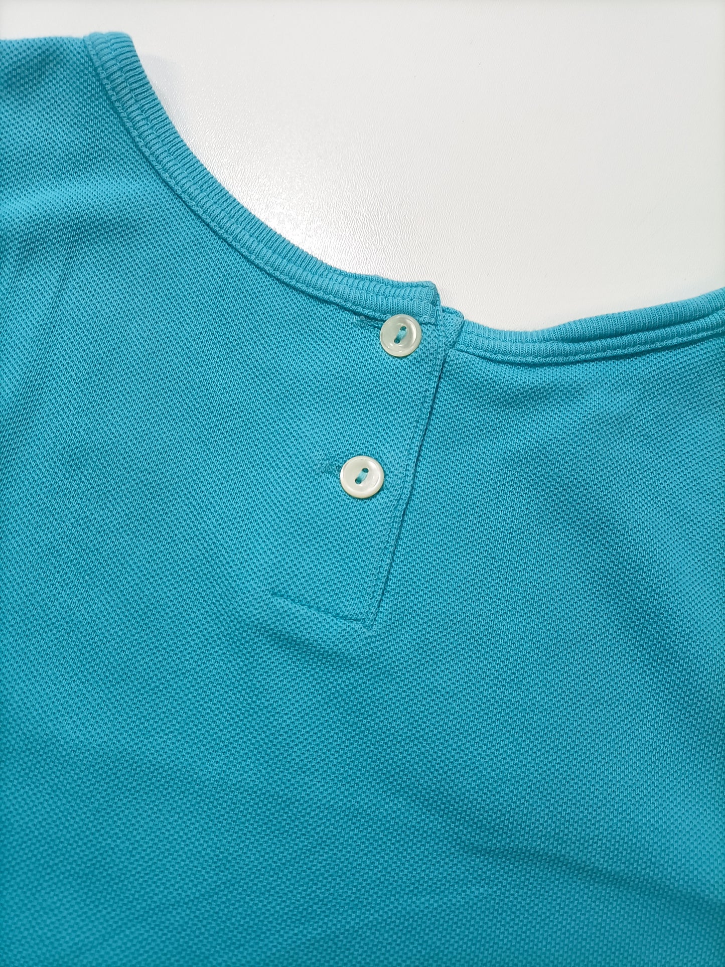 Lacoste Top Donna Turchese (38 IT)