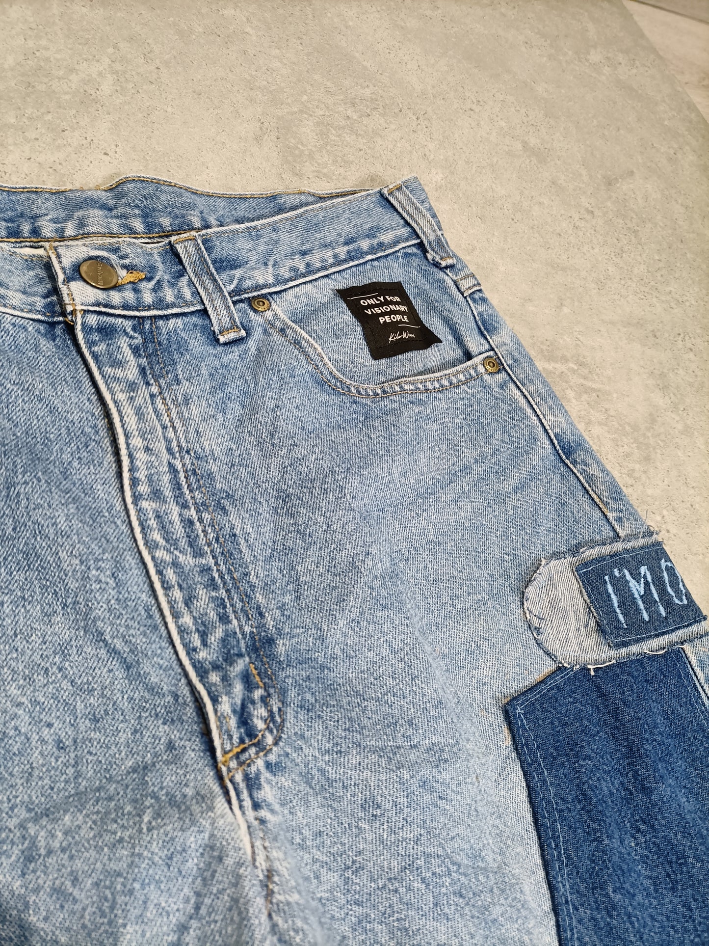 Only For Visionary People Pantalone Jeans Carhartt Custom Uomo/Donna (48 IT)