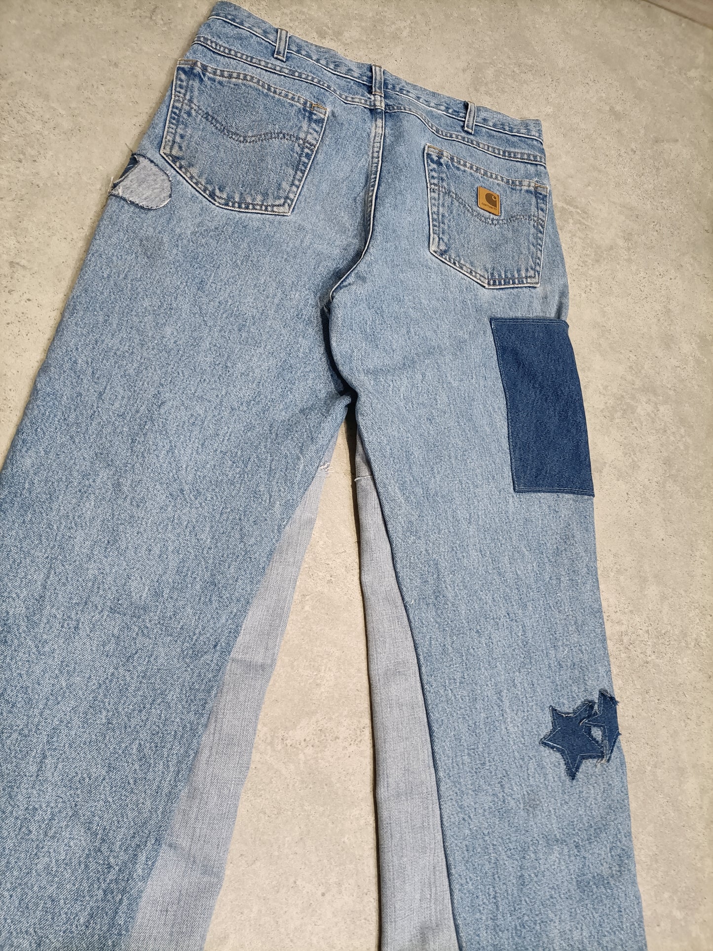 Only For Visionary People Pantalone Jeans Carhartt Custom Uomo/Donna (48 IT)