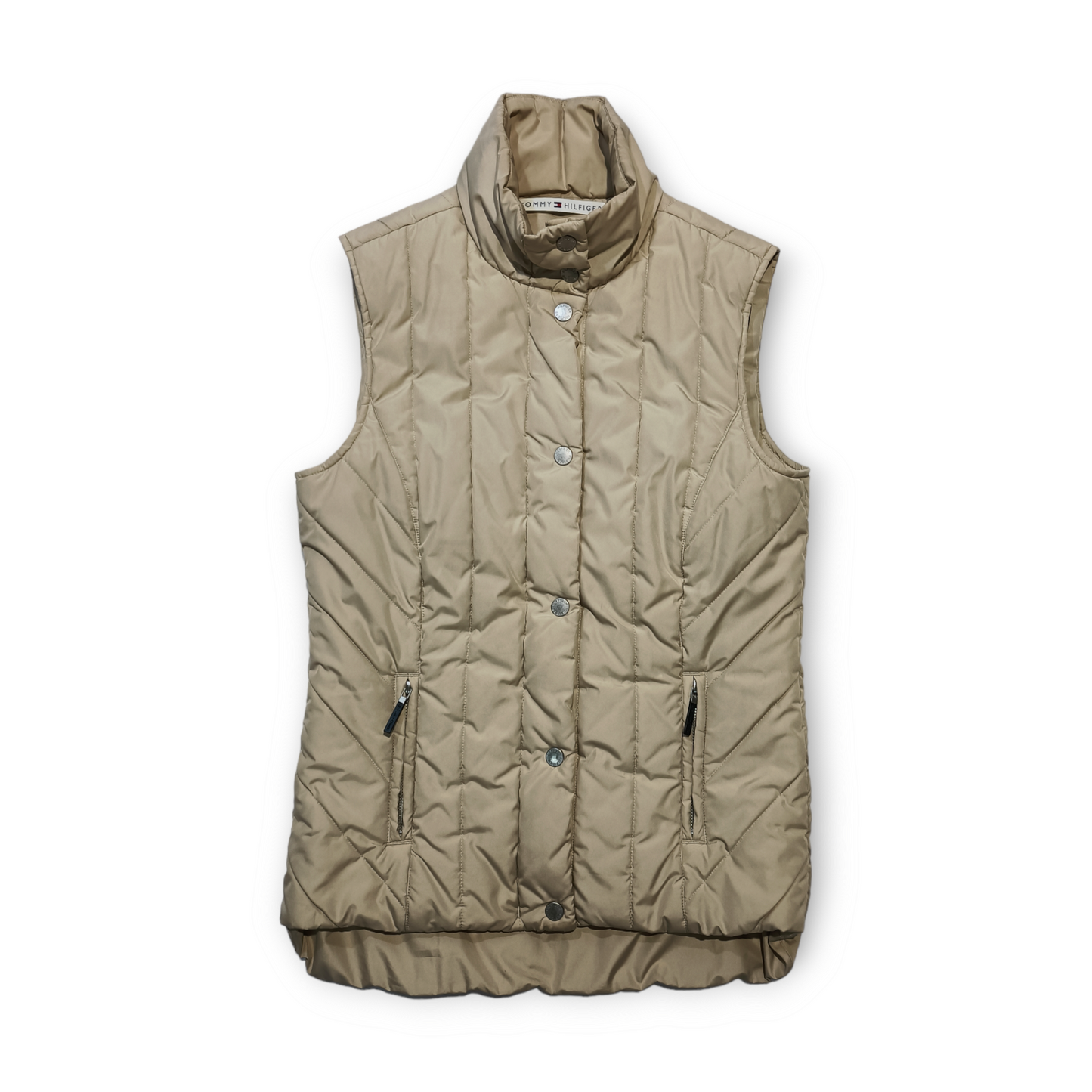 Tommy Hilfiger Trapuntino Smanicato Donna (S)