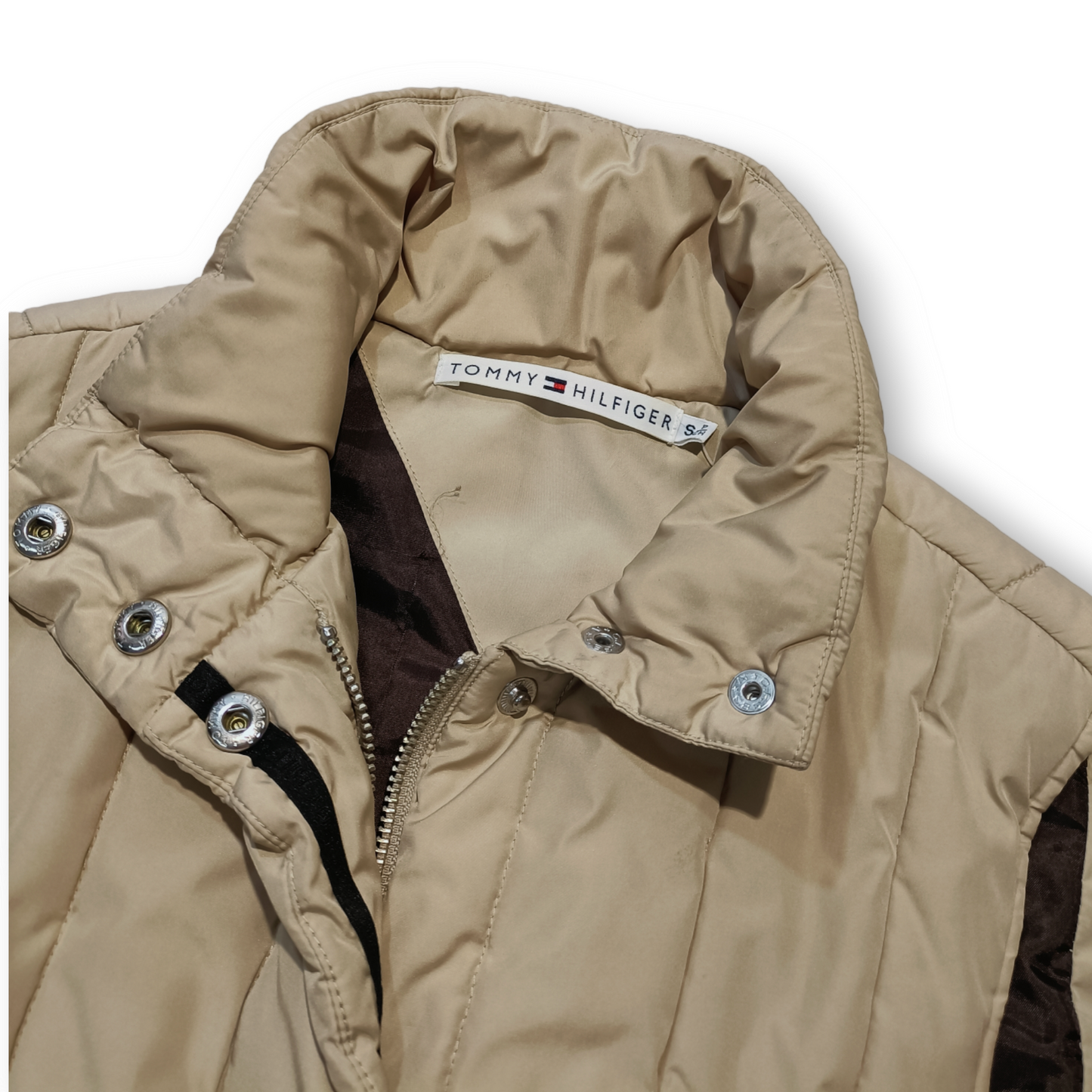 Tommy Hilfiger Trapuntino Smanicato Donna (S)
