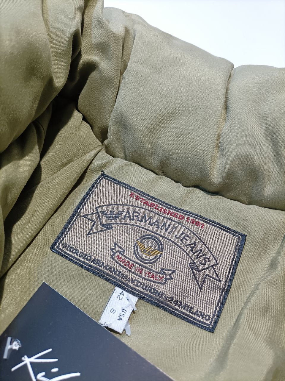 Armani Jeans Giubbino Bomber Vintage Donna (M)